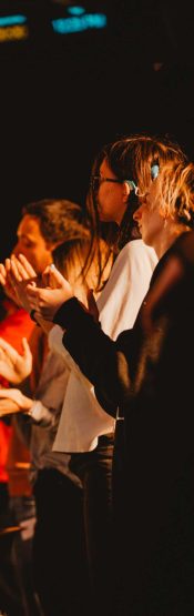 Member of the deaf community at Engedi Church.